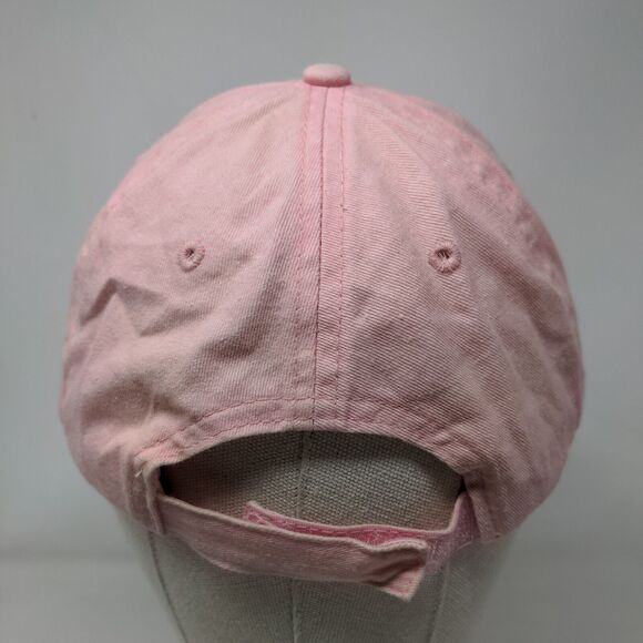 Unbranded Strapback Hat Pink Starlight OSFM Adjustable 6 Panel Blank - Picture 5 of 8